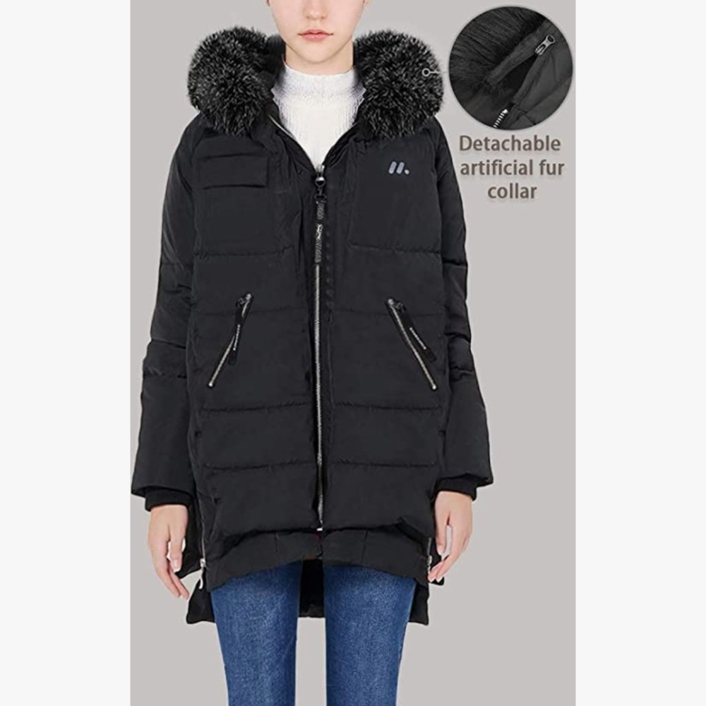 Black Womens Coat Small